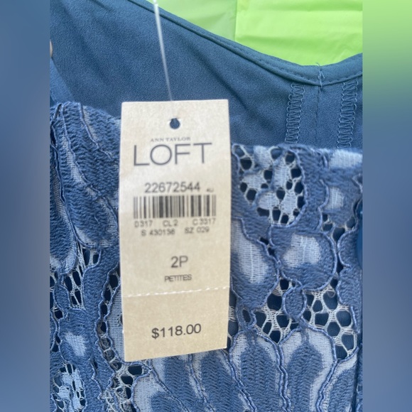 Loft Ann Taylor crochet dress NWT - Picture 2 of 8